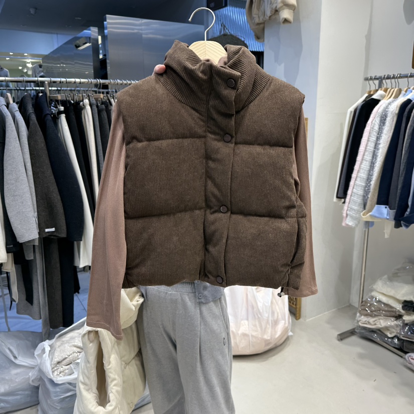 HOT PLACE東大門㊣代購女士新品熱賣休閑真品推薦人氣馬甲HOT PLACE_ISSUE/DREAM GIRIS馬甲圖色4