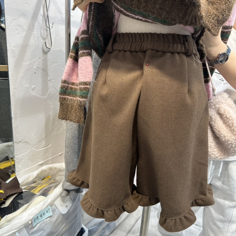 FLY FLY東大門㊣實拍女裝新品人氣25秋冬職業休閑短褲荷葉邊FLY FLY短褲