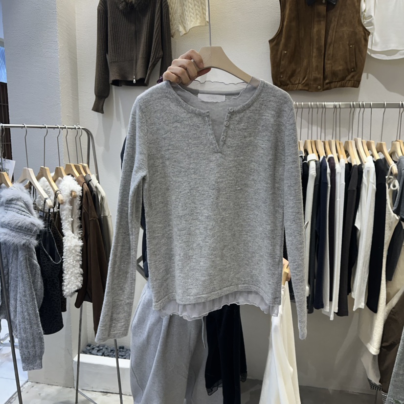 HIPTIQUE東大門㊣實拍女士新品休閑熱賣人氣職業真品針織衫HIPTIQUE針織衫圖色2