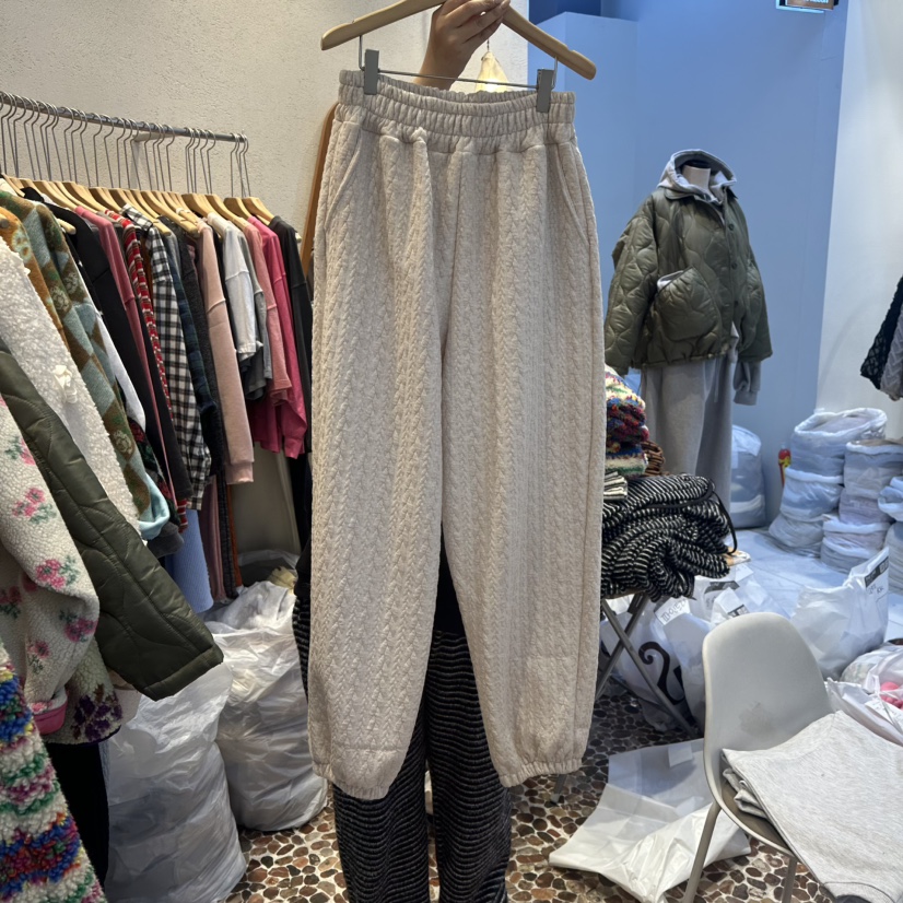 THE LINE-Q東大門㊣直郵女裝新款時尚人氣真品熱賣休閑褲THE LINE-Q休閑褲圖色1