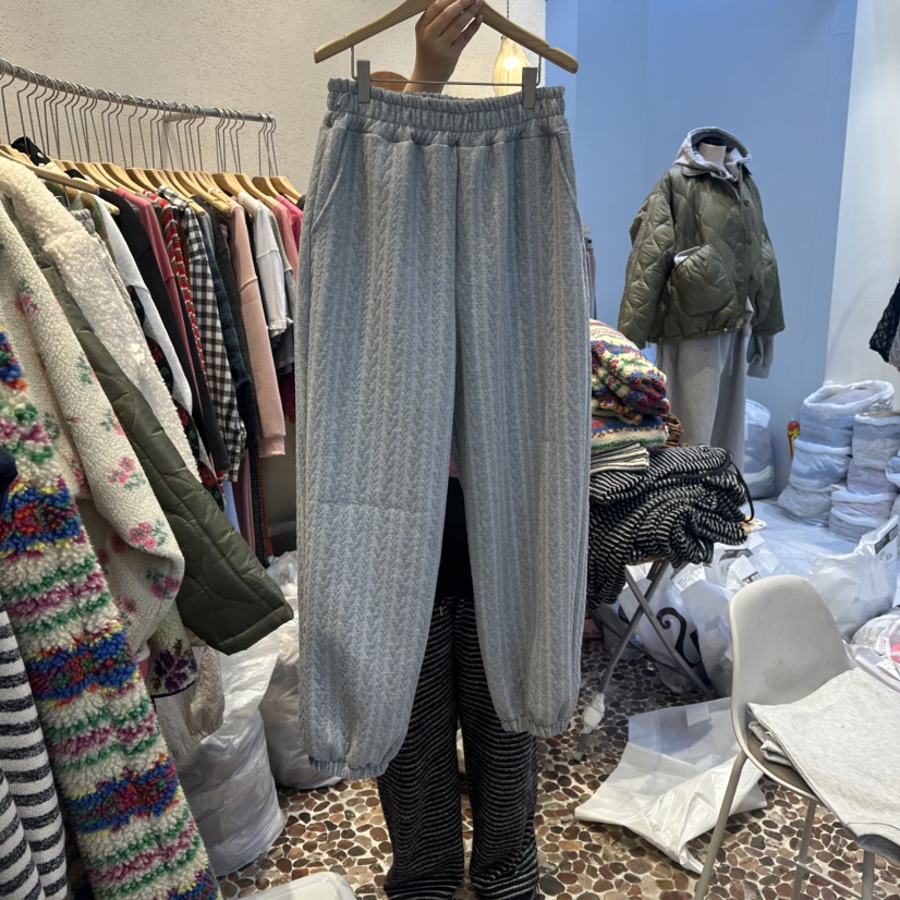 THE LINE-Q東大門㊣直郵女裝新款時尚人氣真品熱賣休閑褲THE LINE-Q休閑褲圖色2