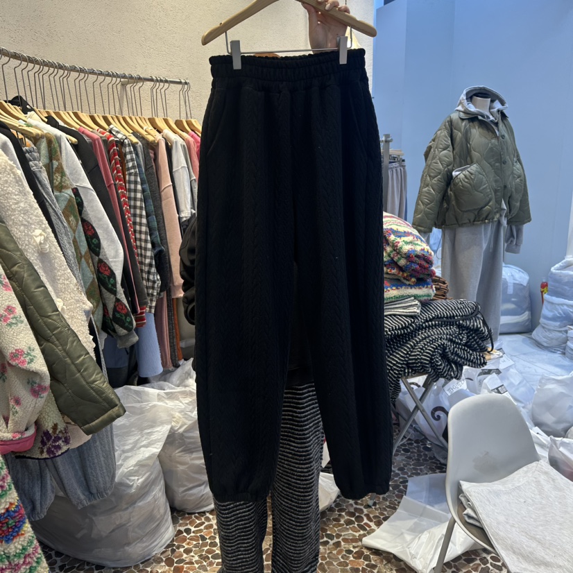 THE LINE-Q東大門㊣直郵女裝新款時尚人氣真品熱賣休閑褲THE LINE-Q休閑褲圖色3