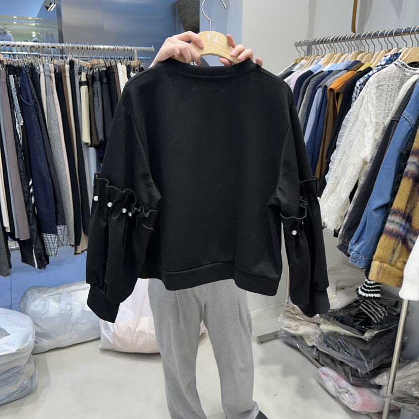 HOT PLACE韓國代購㊣女裝新款人氣時尚真品熱賣25秋冬衛衣HOT PLACE_ISSUE/DREAM GIRIS衛衣