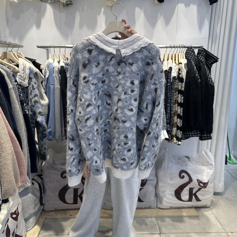 LADYBUG+ADORABLE東大門㊣直郵女裝新款25秋冬時尚職業毛衣LADYBUG/Adorable毛衣