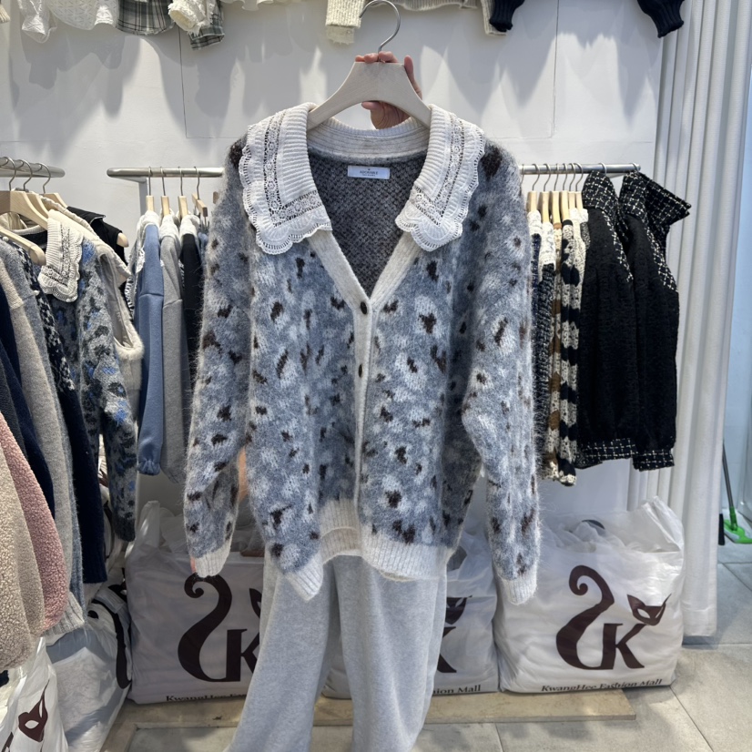 LADYBUG+ADORABLE東大門㊣直郵女裝新款25秋冬時尚職業毛衣LADYBUG/Adorable毛衣圖色2