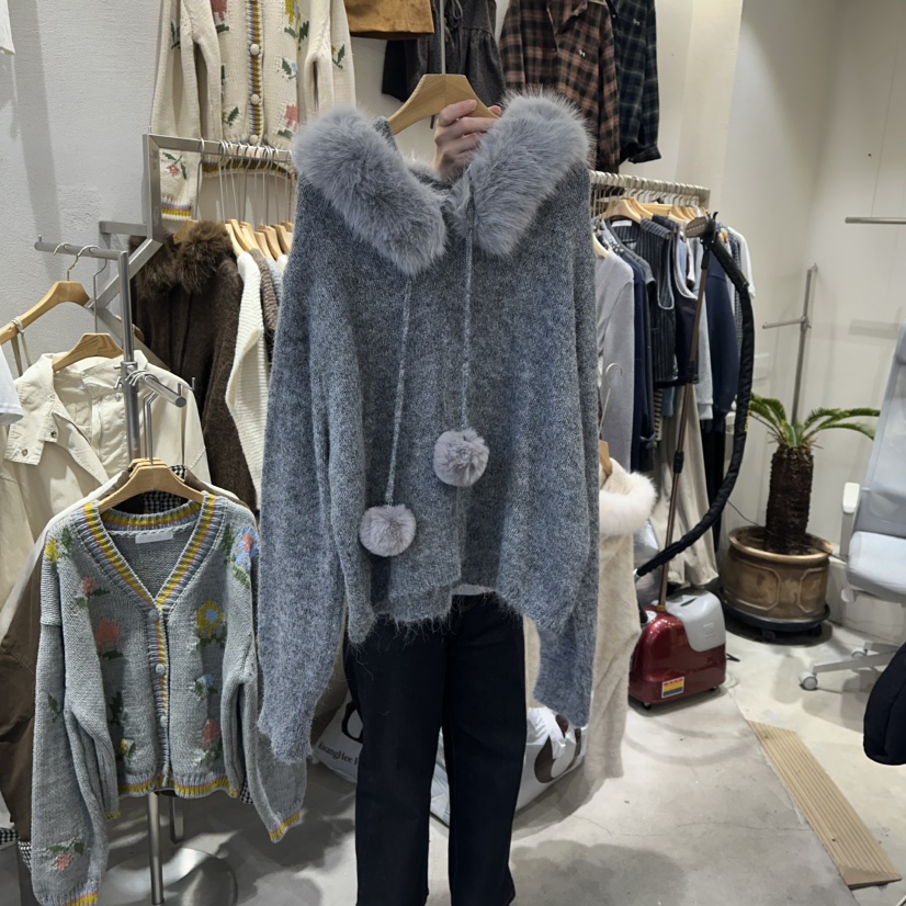 HIPTIQUE東大門㊣直郵女士新款推薦時尚休閑職業25秋冬毛衣HIPTIQUE毛衣圖色2