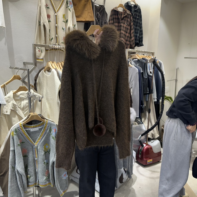 HIPTIQUE東大門㊣直郵女士新款推薦時尚休閑職業25秋冬毛衣HIPTIQUE毛衣圖色3