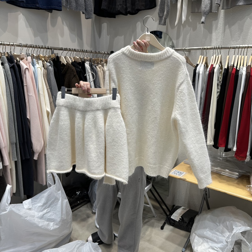 HOT PLACE東大門㊣直郵女裝新款人氣休閑25秋冬職業套裝拉鏈HOT PLACE_ISSUE/DREAM GIRIS套裝