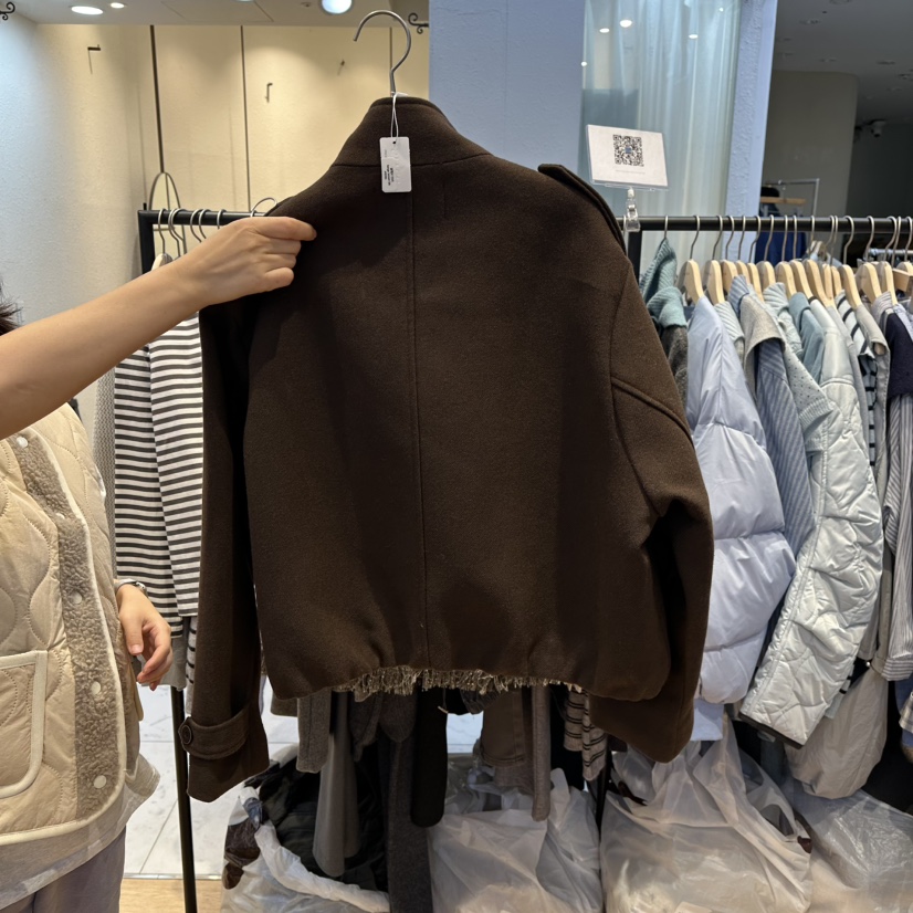 TARA東大門㊣直郵女裝新品推薦熱賣時尚職業休閑25秋冬夾克TARA夾克