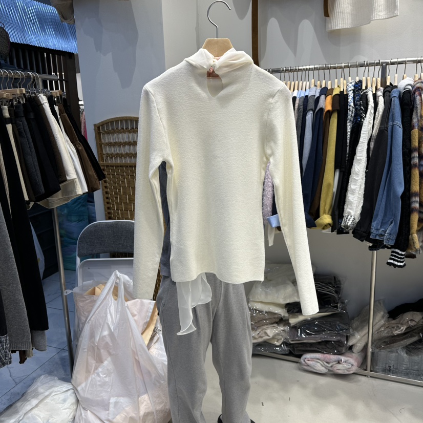 HOT PLACE韓國代購㊣女裝新品熱賣人氣時尚真品職業針織衫HOT PLACE_ISSUE/DREAM GIRIS針織衫