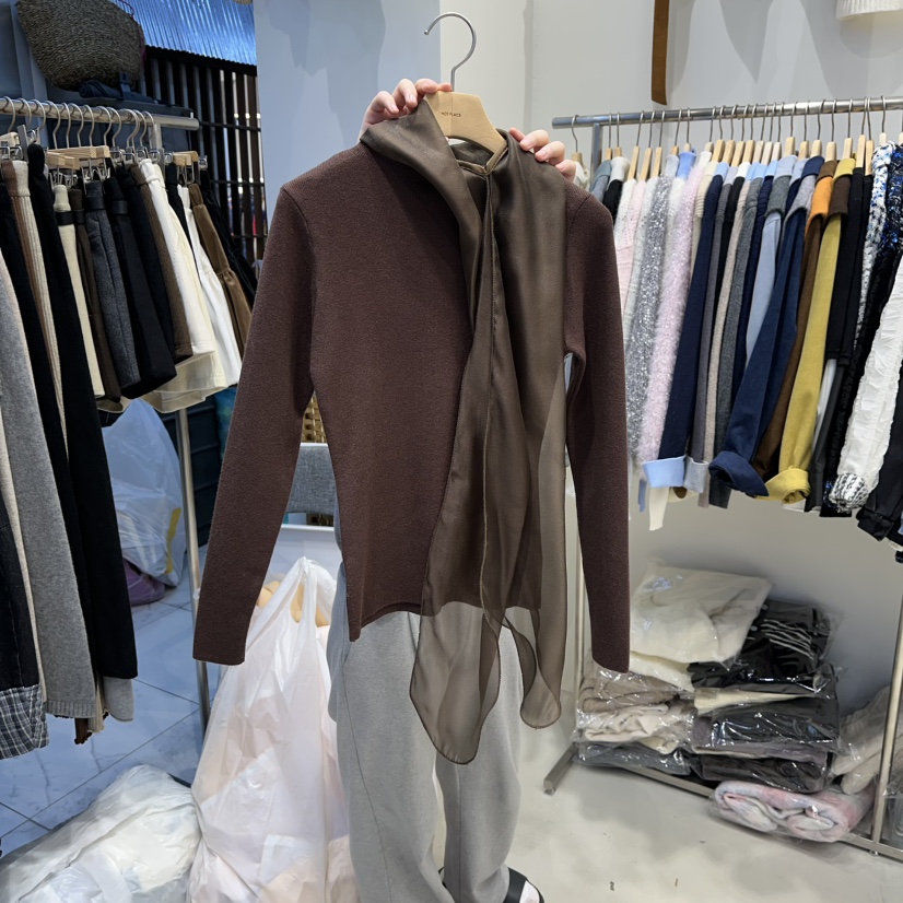 HOT PLACE韓國代購㊣女裝新品熱賣人氣時尚真品職業針織衫HOT PLACE_ISSUE/DREAM GIRIS針織衫圖色3