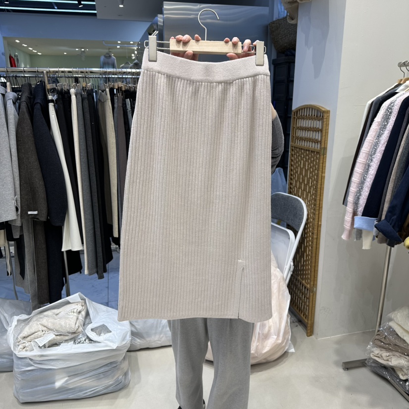 HOT PLACE韓國代購㊣女士新款推薦真品人氣時尚職業休閑長裙HOT PLACE_ISSUE/DREAM GIRIS長裙