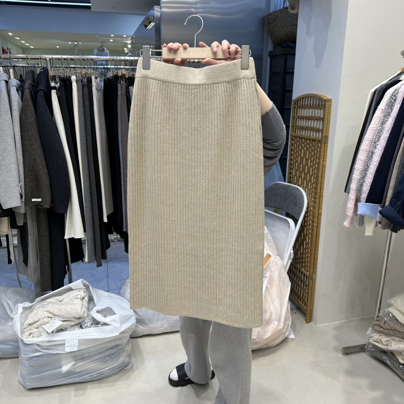 HOT PLACE韓國代購㊣女士新款推薦真品人氣時尚職業休閑長裙HOT PLACE_ISSUE/DREAM GIRIS長裙圖色3黃色