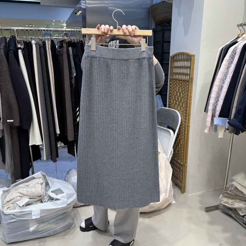 HOT PLACE韓國代購㊣女士新款推薦真品人氣時尚職業休閑長裙HOT PLACE_ISSUE/DREAM GIRIS長裙圖色4