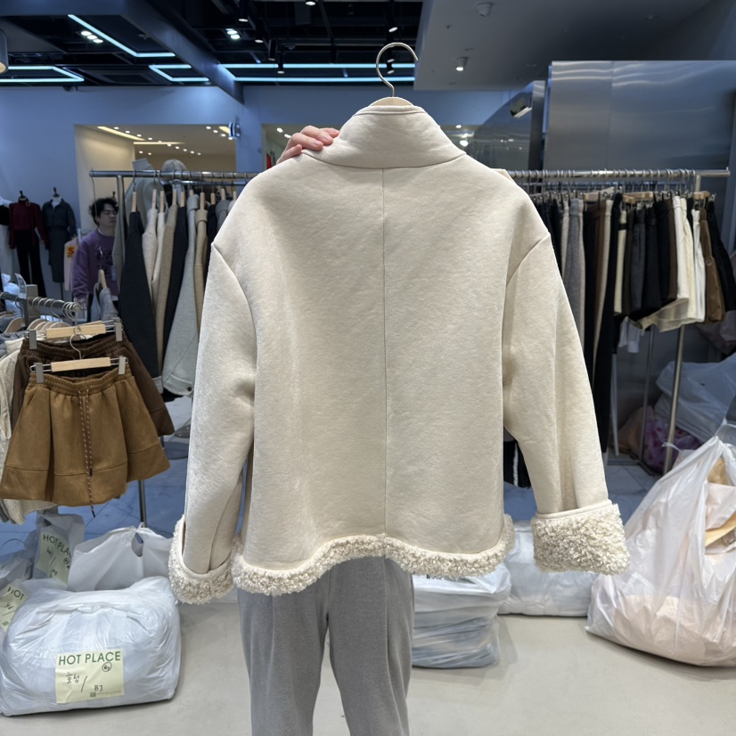 HOT PLACE韓國代購㊣女裝新品熱賣職業推薦時尚25秋冬夾克HOT PLACE_ISSUE/DREAM GIRIS夾克