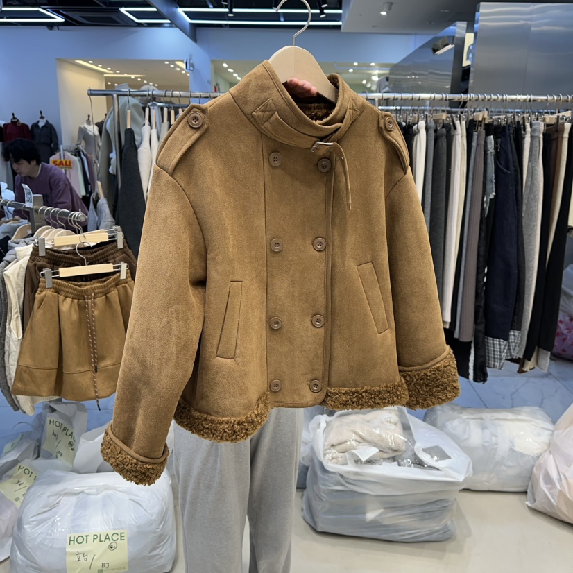 HOT PLACE韓國代購㊣女裝新品熱賣職業推薦時尚25秋冬夾克HOT PLACE_ISSUE/DREAM GIRIS夾克圖色2