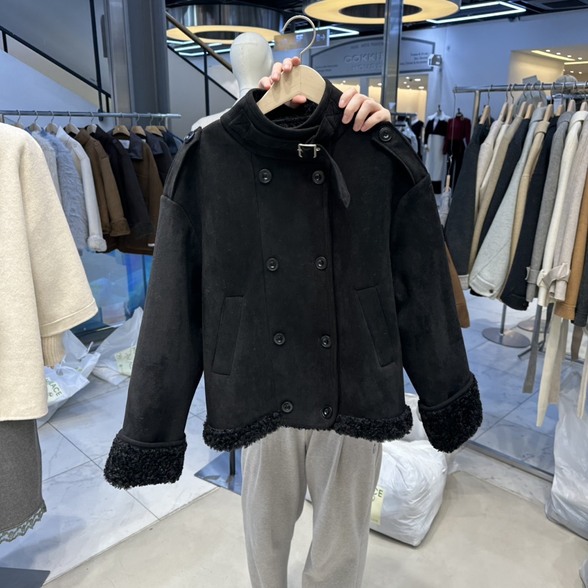 HOT PLACE韓國代購㊣女裝新品熱賣職業推薦時尚25秋冬夾克HOT PLACE_ISSUE/DREAM GIRIS夾克圖色4