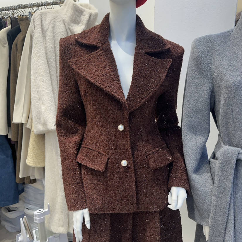 SENSIBLE-S東大門㊣直郵女裝新品25秋冬休閑職業人氣推薦夾克SENSIBLE夾克圖色1