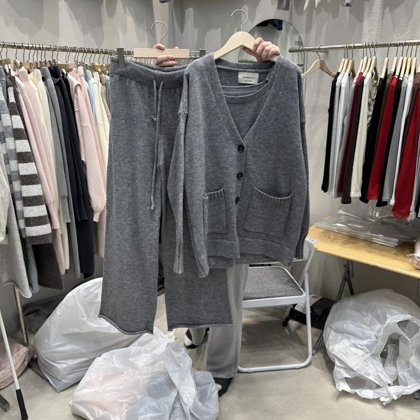 HOT PLACE韓國代購㊣女士新款職業休閑時尚套裝三件套口袋HOT PLACE_ISSUE/DREAM GIRIS套裝圖色2