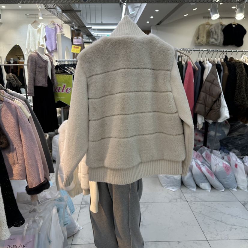 LULULALLA東大門㊣直郵女士新品25秋冬熱賣休閑職業毛衣拉鏈LULULALLA毛衣