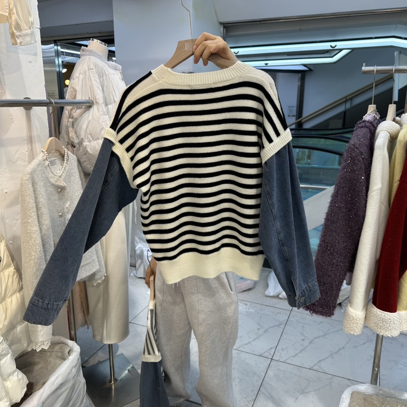 FLY FLY東大門㊣實拍女士新款推薦休閑25秋冬人氣熱賣針織衫FLY FLY針織衫