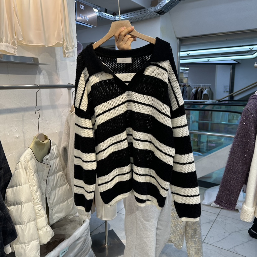 FLY FLY東大門㊣代購女士新品人氣25秋冬推薦真品休閑針織衫FLY FLY針織衫圖色1