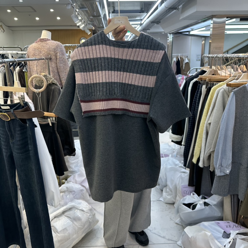 LULULALLA東大門㊣實拍女士新款人氣熱賣時尚休閑25秋冬套裝套裝LULULALLA套裝