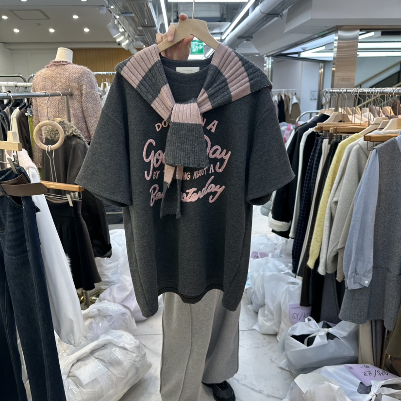 LULULALLA東大門㊣實拍女士新款人氣熱賣時尚休閑25秋冬套裝套裝LULULALLA套裝圖色2