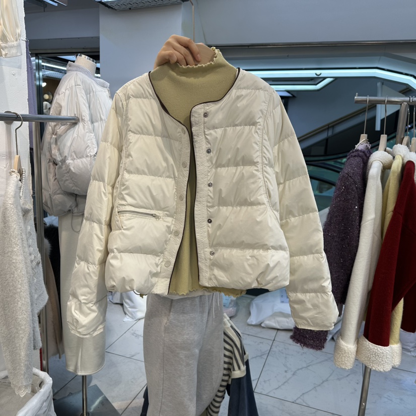 FLY FLY東大門㊣實拍女裝新款時尚熱賣推薦短款棉服不含內搭FLY FLY短款棉服圖色1