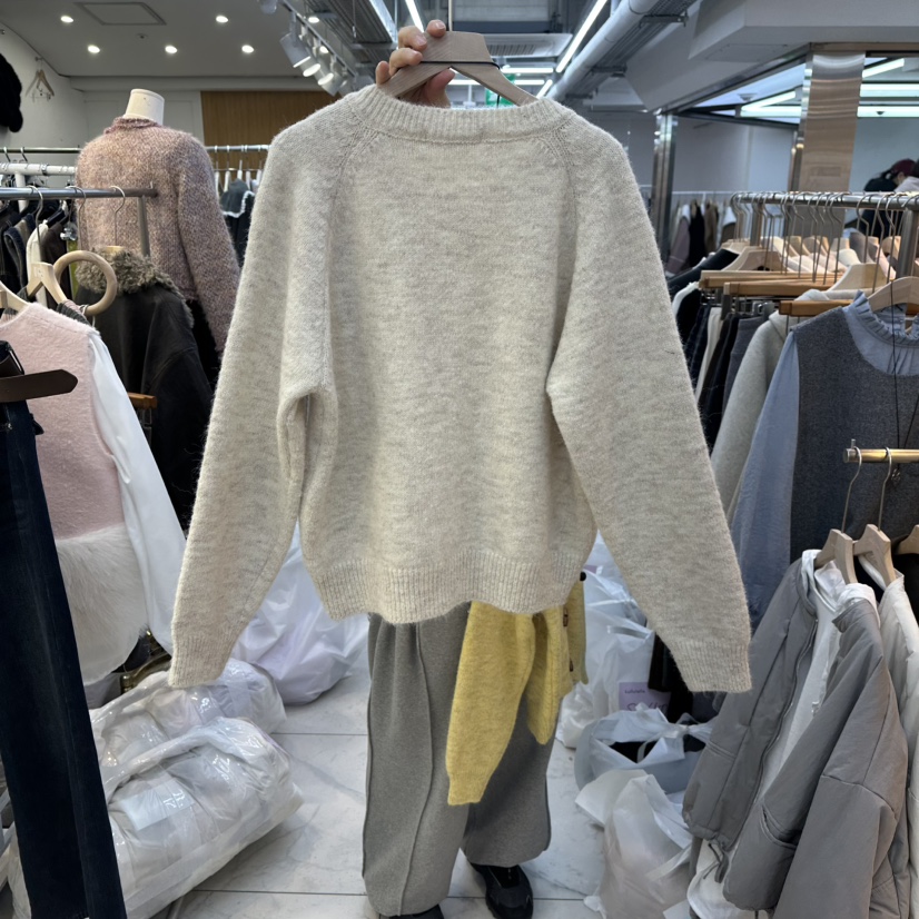 LULULALLA東大門㊣直郵女士新品職業25秋冬人氣推薦熱賣針織衫LULULALLA針織衫