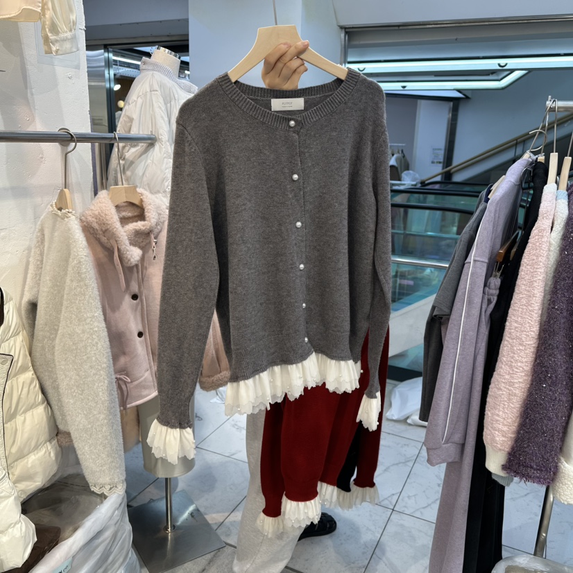 FLY FLY東大門㊣直郵女士新品職業真品熱賣人氣休閑針織衫FLY FLY針織衫圖色2