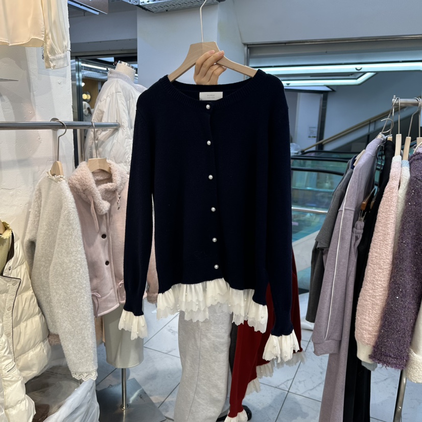 FLY FLY東大門㊣直郵女士新品職業真品熱賣人氣休閑針織衫FLY FLY針織衫圖色3