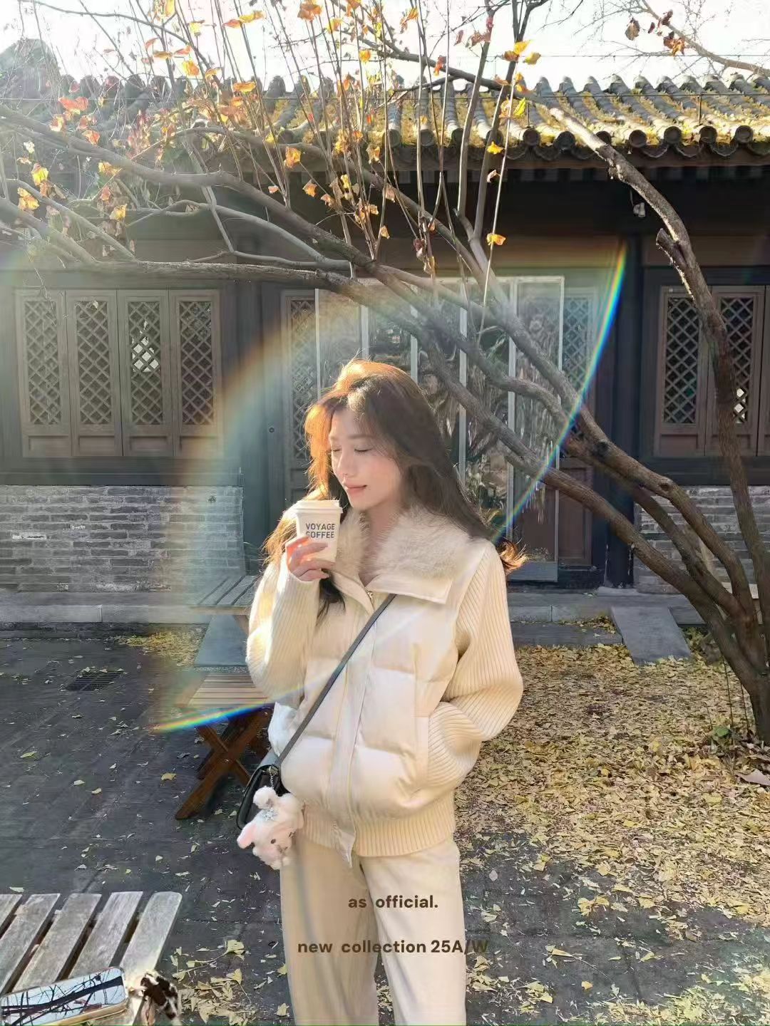 ANGE韓國直郵㊣女裝新品人氣時尚推薦職業25秋冬短款羽絨服ANGE短款羽絨服