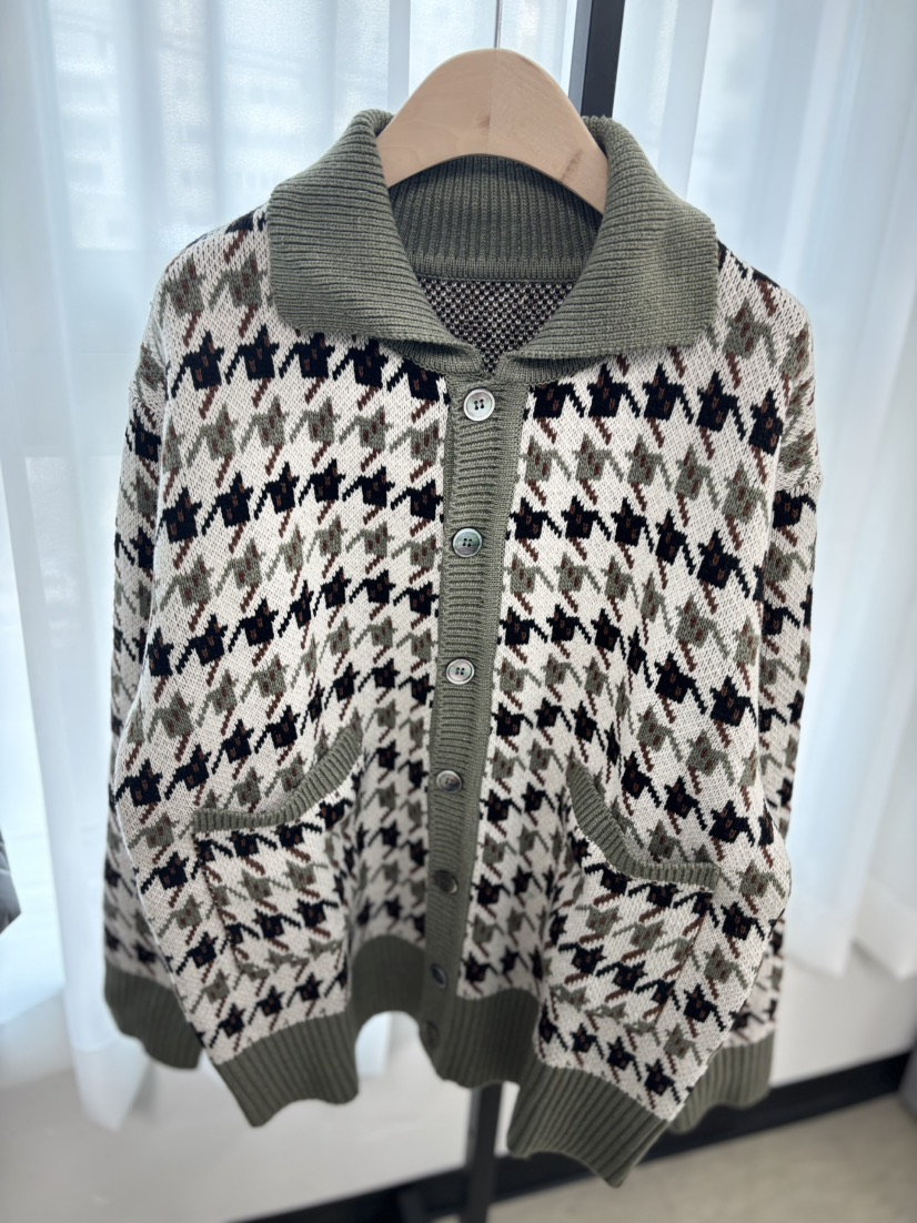 AWESOME-L韓國代購㊣女裝新款真品職業時尚休閑25秋冬針織衫AWESOME-L針織衫