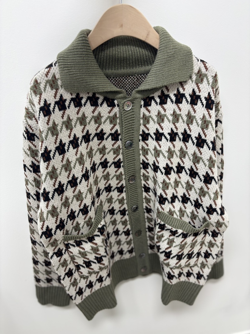 AWESOME-L韓國代購㊣女裝新款真品職業時尚休閑25秋冬針織衫AWESOME-L針織衫圖色1