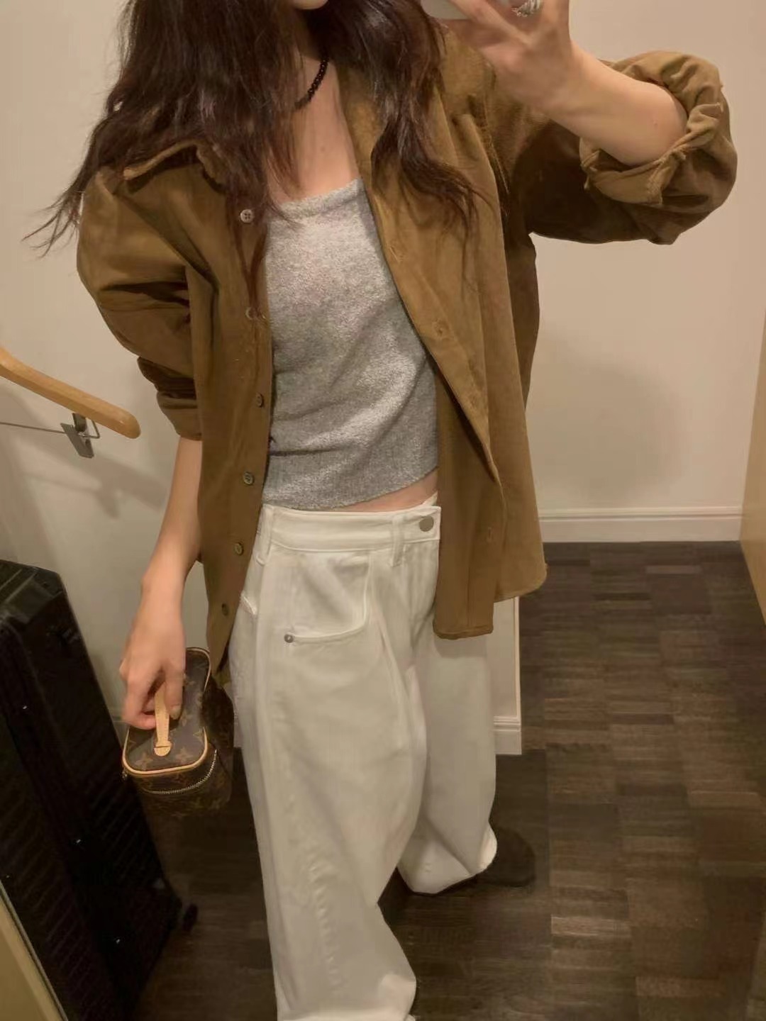 MIELLE-미엘르-OT韓國代購㊣女士新品推薦人氣休閑褲褶裥MIELLE-미엘르-OT休閑褲