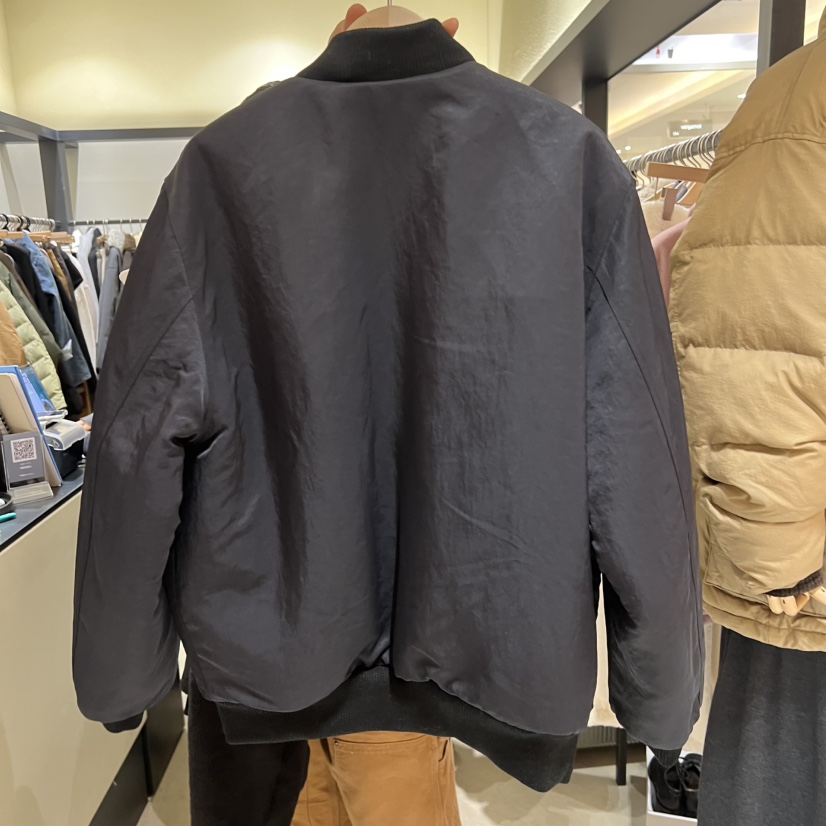 SELF SERVICE東大門㊣實拍女裝新品推薦職業夾克兩面穿羊毛SELF SERVICE夾克