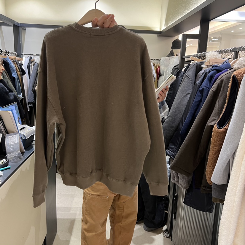 SELF SERVICE東大門㊣代購女士新品25秋冬職業休閑衛衣加絨SELF SERVICE衛衣