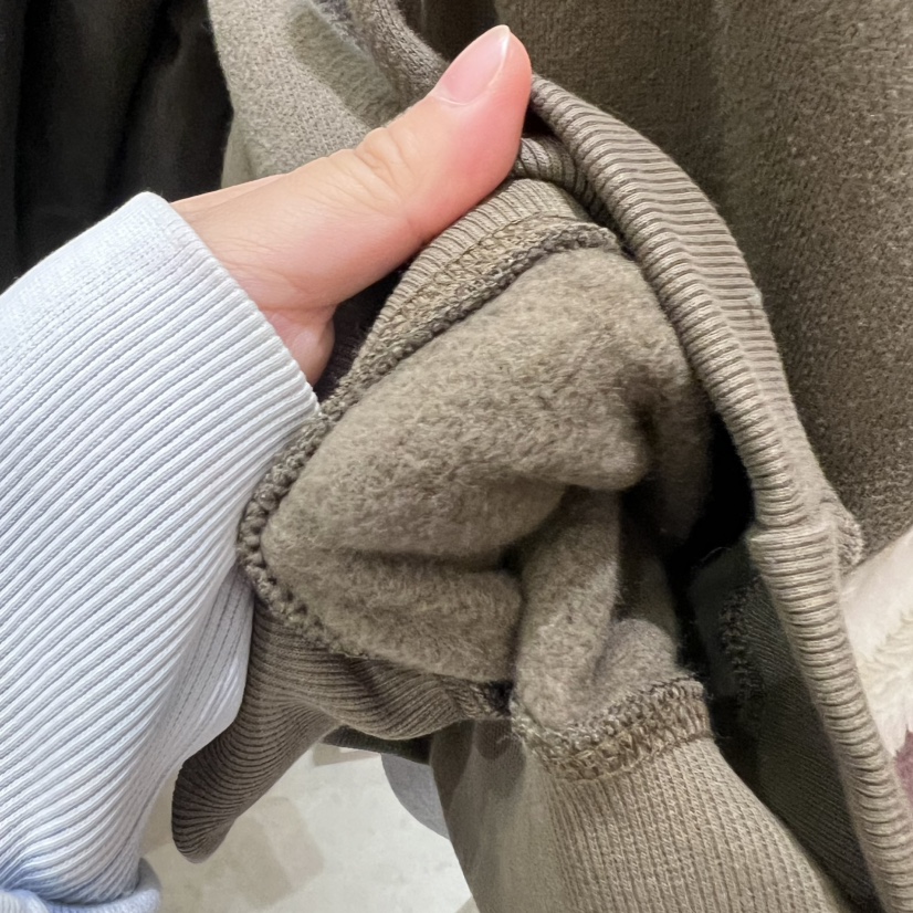 SELF SERVICE東大門㊣代購女士新品25秋冬職業休閑衛衣加絨SELF SERVICE衛衣