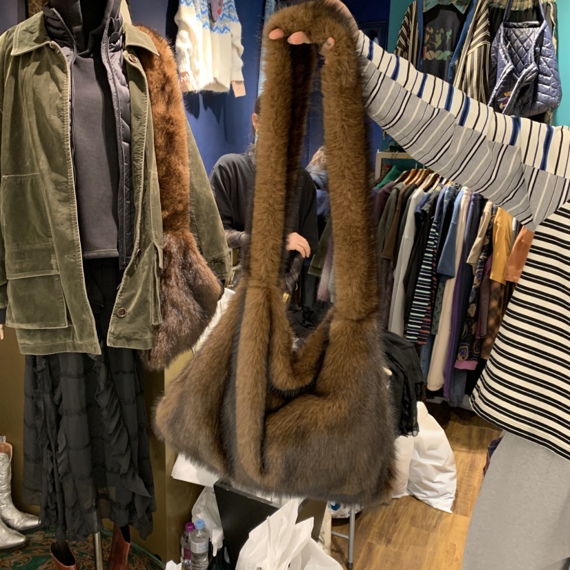 MERCI LINDA韓國代購㊣女士新品職業熱賣真品推薦手提包貂皮MERCI LINDA手提包圖色1