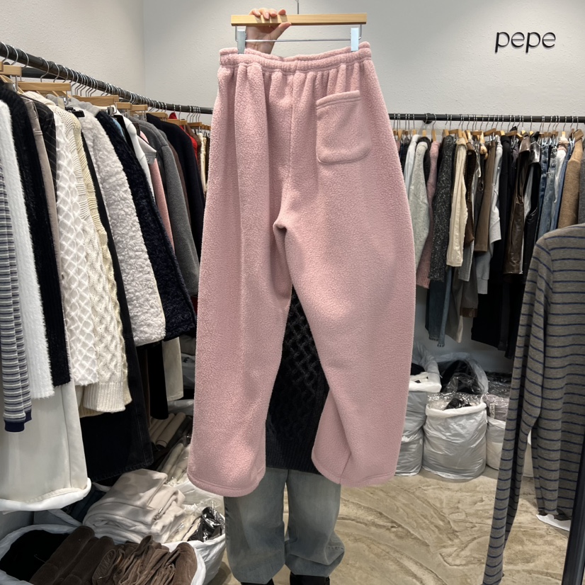 ALMOND PEPE東大門㊣實拍女裝新品真品人氣推薦休閑褲羊毛ALMOND PEPE休閑褲