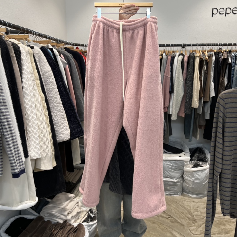 ALMOND PEPE東大門㊣實拍女裝新品真品人氣推薦休閑褲羊毛ALMOND PEPE休閑褲圖色1