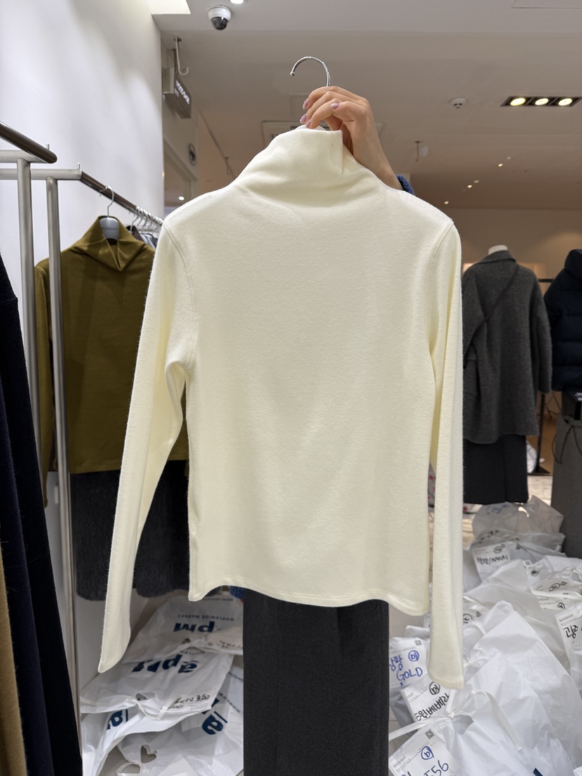 WOOD SAGE東大門㊣實拍女士新品熱賣職業推薦時尚25秋冬長袖T恤WOOD SAGE長袖T恤圖色1