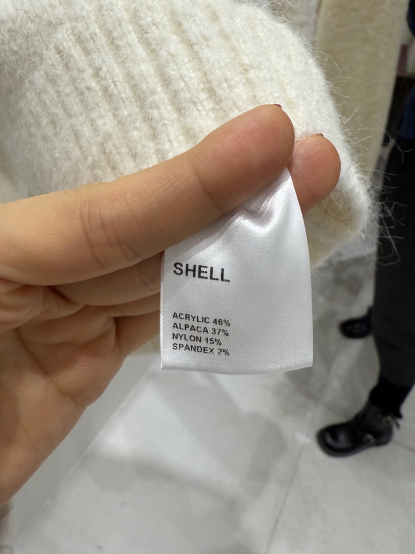 WOOD SAGE韓國代購㊣女裝新品推薦熱賣真品職業25秋冬毛衣羊駝WOOD SAGE毛衣