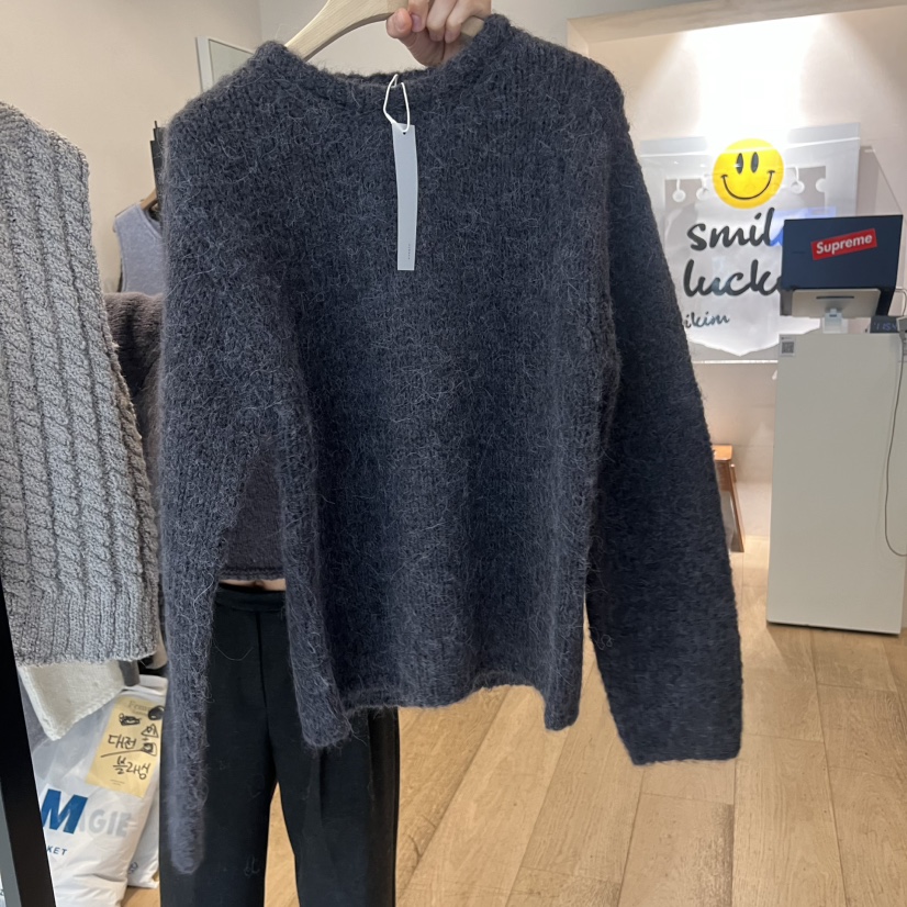 LA MAGIE FEMME韓國代購㊣女士新品休閑25秋冬真品時尚毛衣Lamagie Femme毛衣圖色3