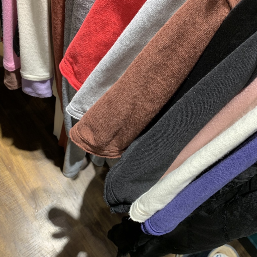 MERCI LINDA東大門㊣實拍女裝新款熱賣真品時尚25秋冬T恤抓絨MERCI LINDAT恤