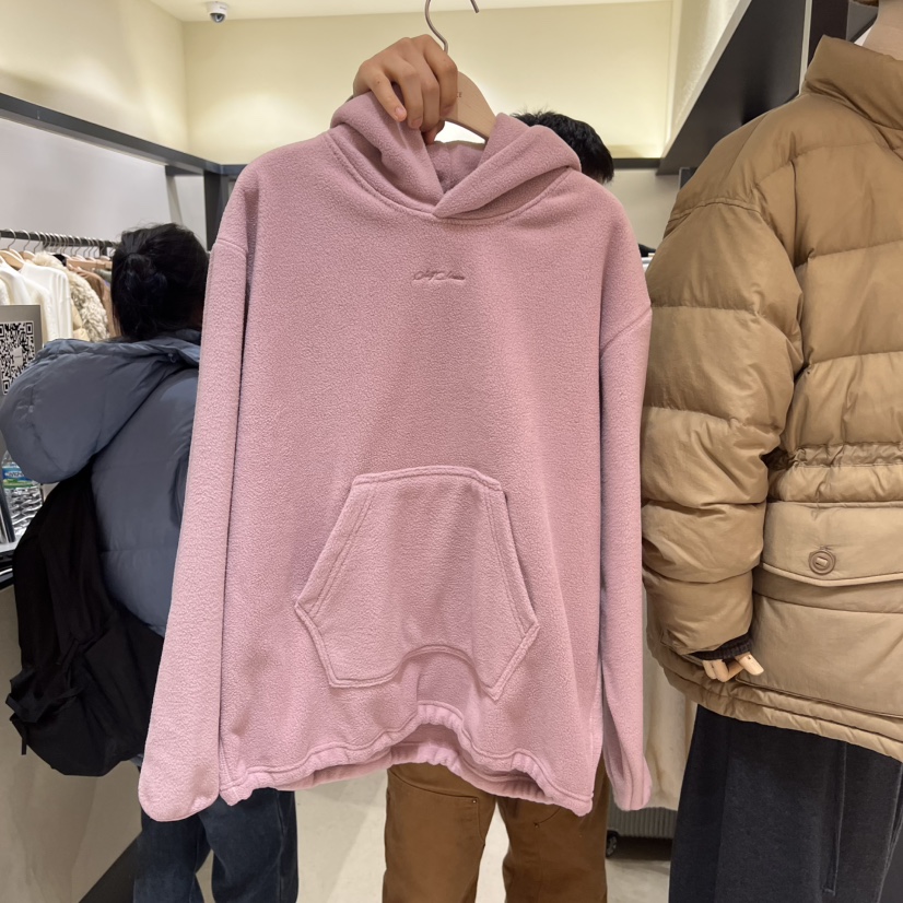 SELF SERVICE東大門㊣代購女士新款25秋冬真品推薦衛衣抓絨SELF SERVICE衛衣圖色3