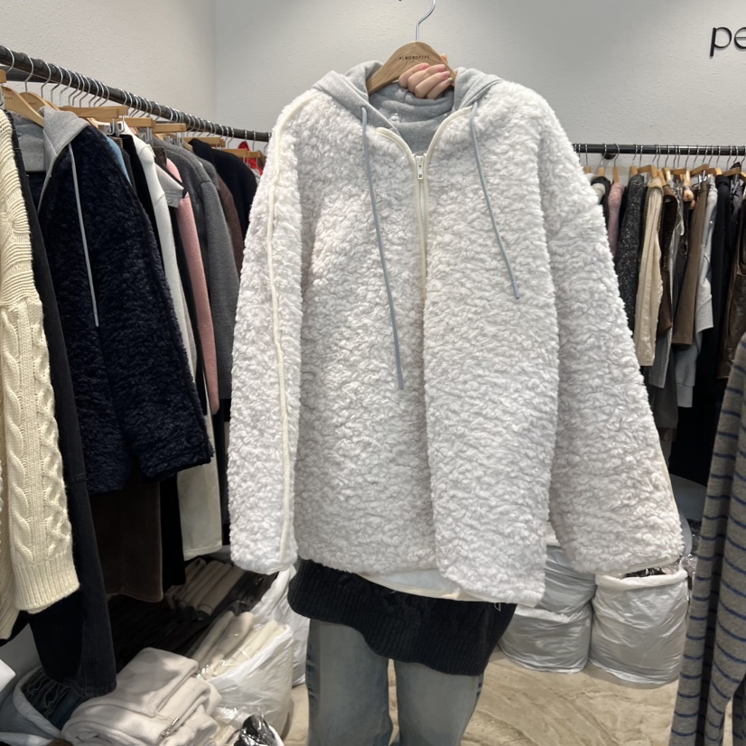 ALMOND PEPE東大門㊣代購女裝新品職業休閑真品人氣25秋冬夾克ALMOND PEPE夾克圖色1