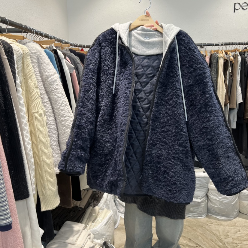 ALMOND PEPE東大門㊣代購女裝新品職業休閑真品人氣25秋冬夾克ALMOND PEPE夾克圖色2