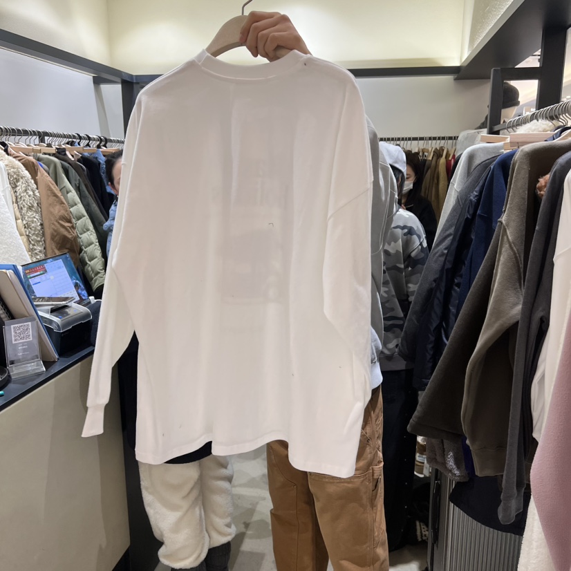SELF SERVICE東大門㊣代購女裝新款25秋冬人氣熱賣長袖T恤SELF SERVICE長袖T恤